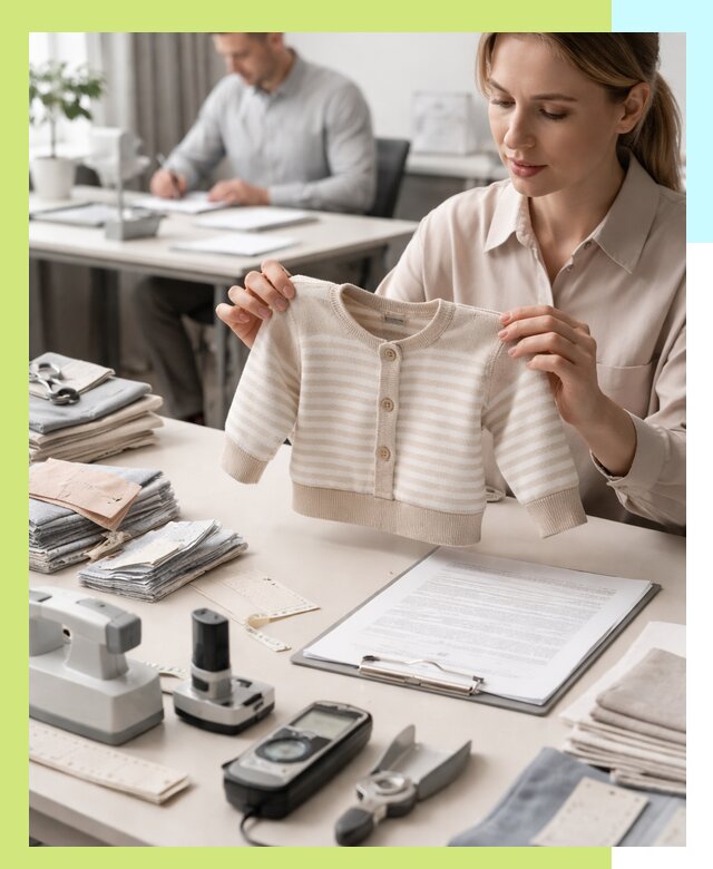 Сертификация детской одежды и текстильных изделий в Чернушке