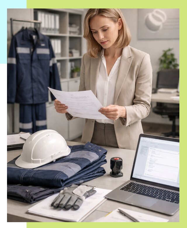 Сертификация спецодежды в Чернушке от 7109 р. | Алешин-Чрш