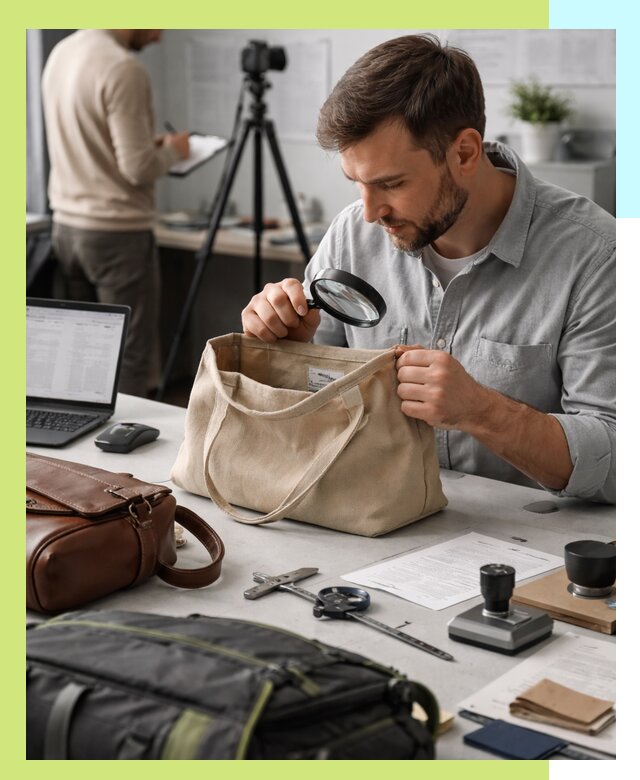 Сертификация сумок в Чернушке, оформление и получение сертификатов