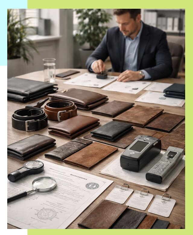 Сертификация кожаных изделий в Чернушке от 12187 р. | Алешин-Чрш