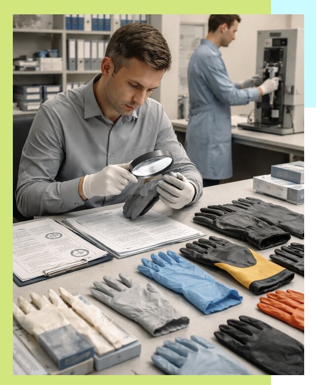 Сертификация перчаток и средств защиты продукции в Чернушке