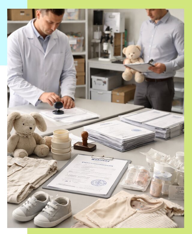 Сертификация детских товаров в Чернушке от 15234 р. | Алешин-Чрш