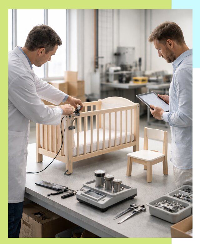 Сертификация детской мебели и проверка безопасности в Чернушке