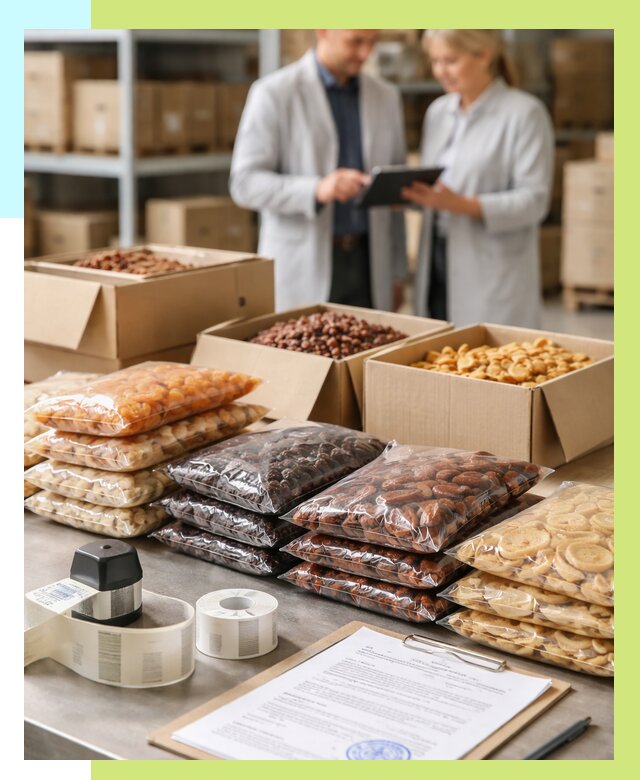 Сертификация сухофруктов в Чернушке от 12187 р. | Алешин-Чрш под ключ