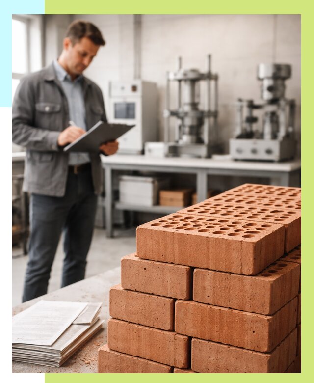 Сертификация кирпича в Чернушке от 15234 р. | Алешин-Чрш под ключ