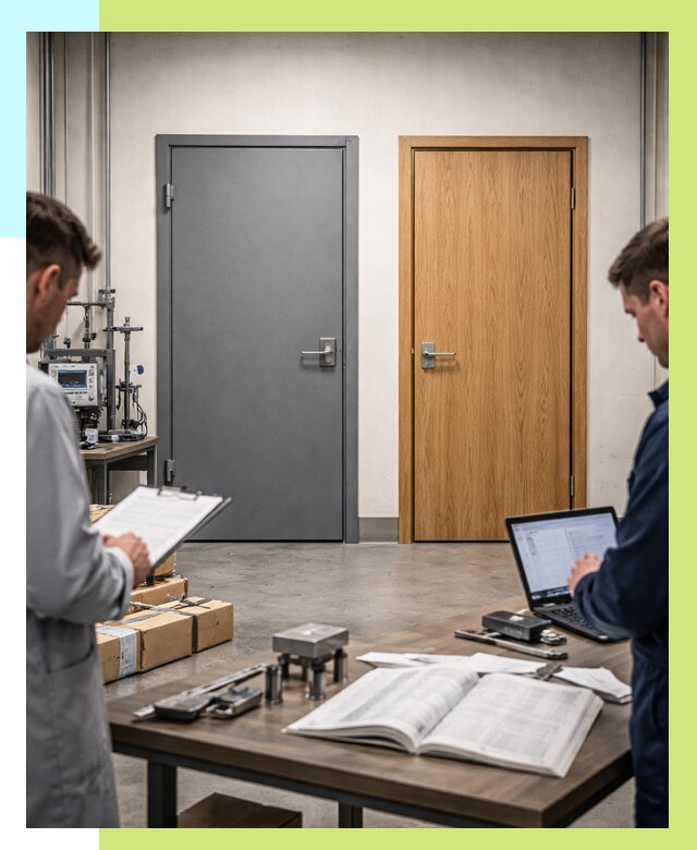 Сертификация дверей в Чернушке от 8125 р. под ключ | Алешин-Чрш