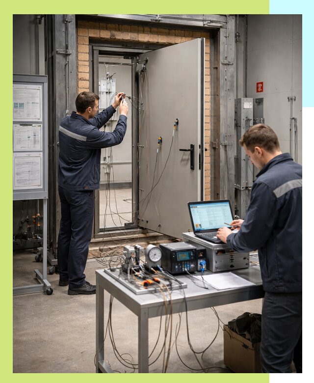 Сертификация противопожарных дверей в Чернушке по ГОСТ и ТР