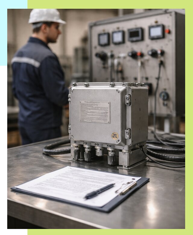 Сертификация взрывозащищенного оборудования в Чернушке от 35546 р. | Алешин-Чрш