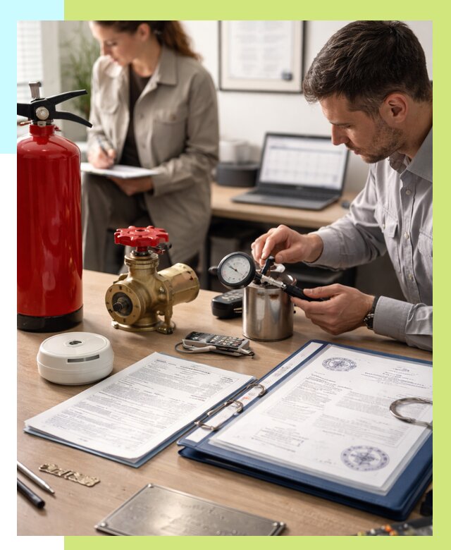 Сертификация пожарного оборудования в Чернушке от 15234 р.|Алешин-Чрш