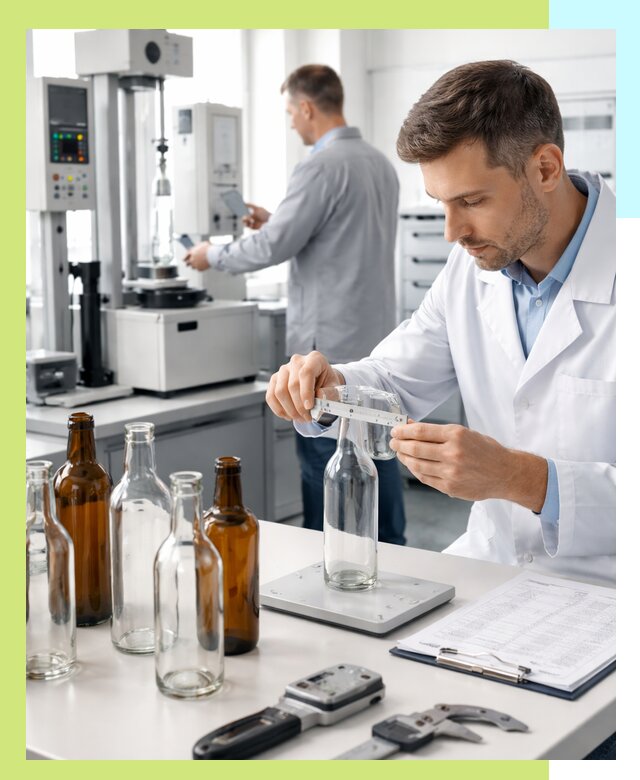 Сертификация стеклянных бутылок и сопутствующей упаковки в Чернушке