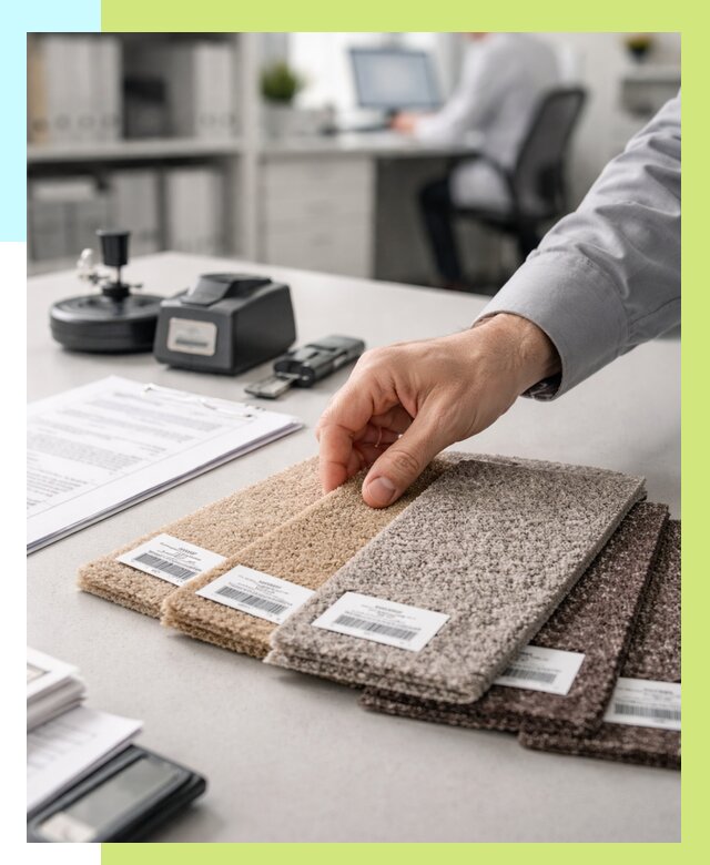 Сертификация ковролина в Чернушке от 15234 р., Алешин-Чрш