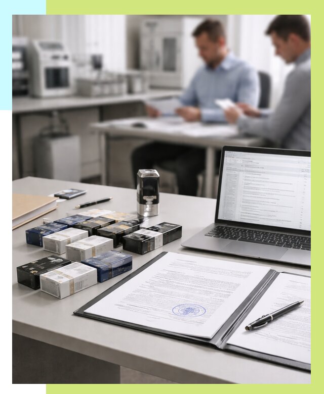 Сертификация сигарет под ключ в Чернушке от 45702 р. | Алешин-Чрш