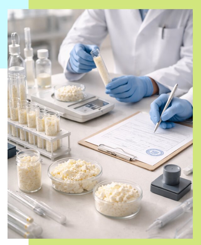 Сертификация творога в Чернушке от 12187 р. под ключ | Алешин-Чрш