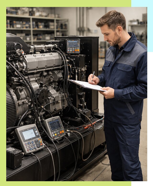 Сертификация дизельных генераторов и их оборудования в Чернушке