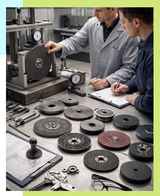 Сертификация абразивного инструмента в Чернушке от 15234 р. Алешин-Чрш