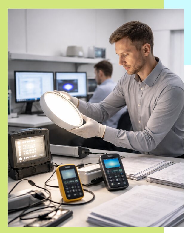 Сертификация светильников в Чернушке: испытания и оформление