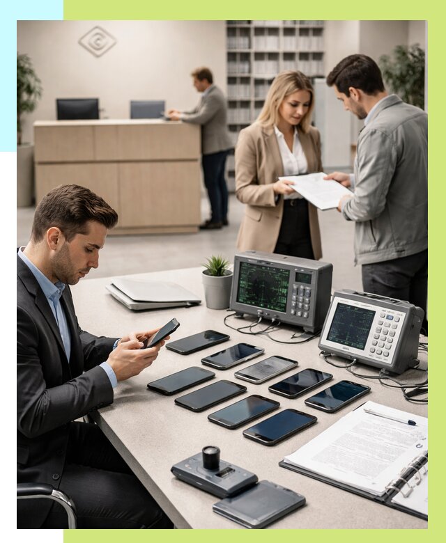 Сертификация телефонов в Чернушке от 25390 р. под ключ | Алешин-Чрш