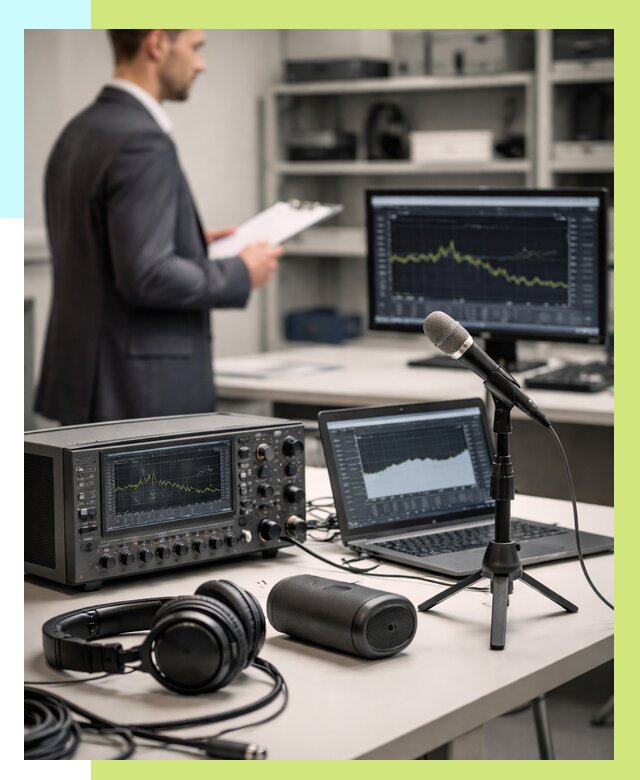 Сертификация аудиотехники в Чернушке от 15234 р., Алешин-Чрш