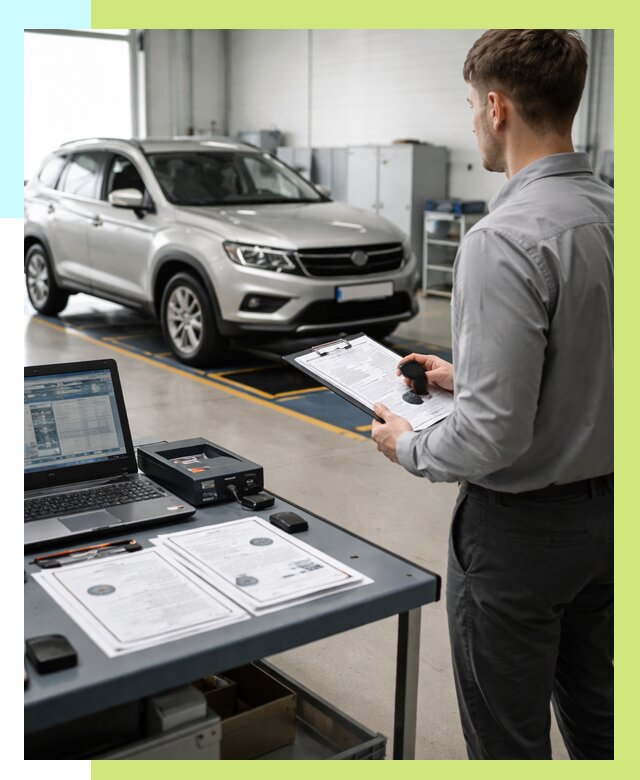 Сертификация транспортных средств в Чернушке от 12187 р. | Алешин-Чрш