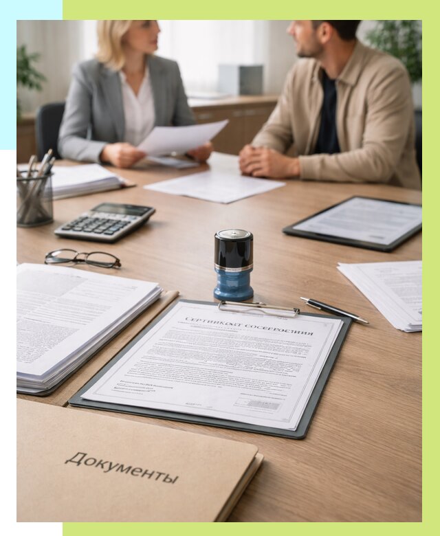 Сертификат соответствия на продукцию в Чернушке от 15234 р.|Алешин-Чрш