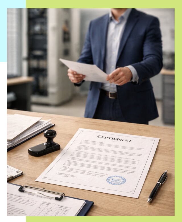 Сертификат на оборудование в Чернушке от 15234 р. | Алешин-Чрш