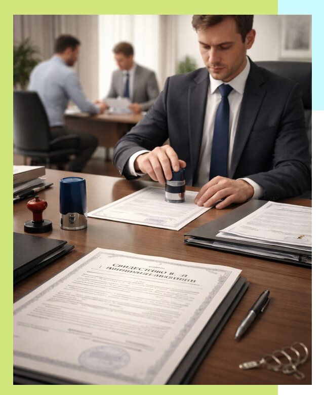 Оформление свидетельства о государственной регистрации в Чернушке