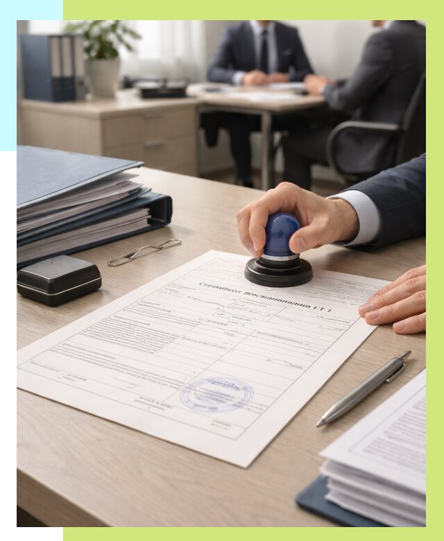 Сертификат происхождения СТ 1 в Чернушке от 4570 р. | Алешин-Чрш