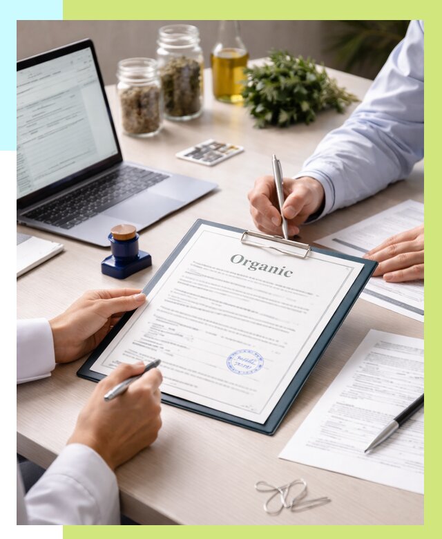 Оформление сертификат органик в Чернушке от 30468 р. | Алешин-Чрш