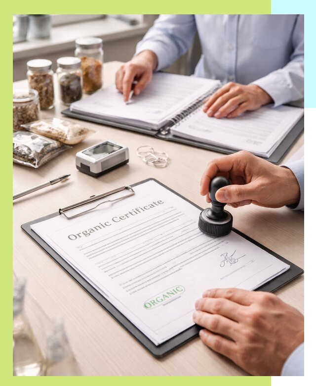 Получение органик сертификата для продукции в Чернушке