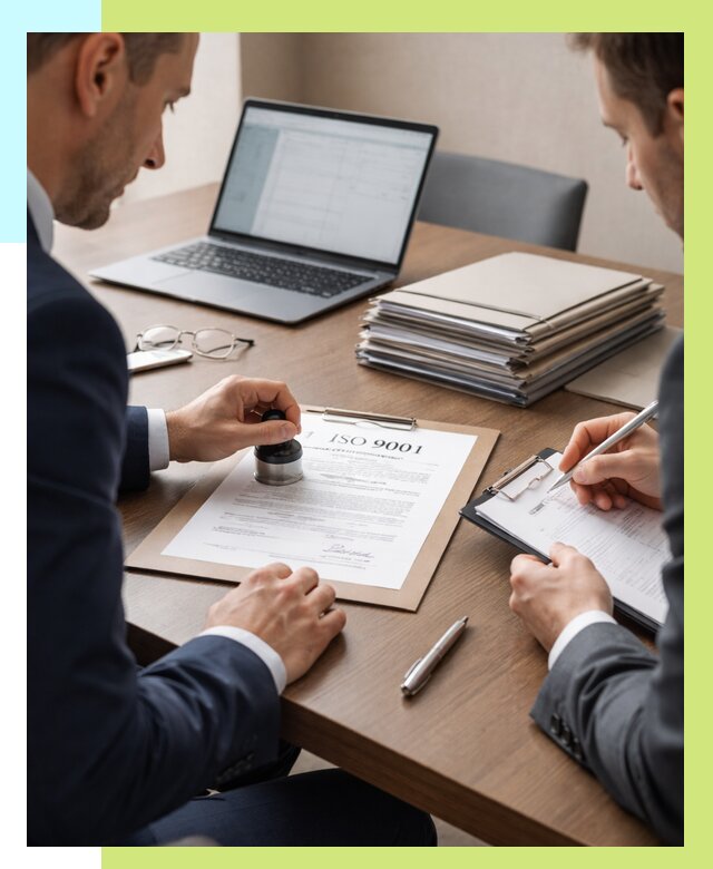 Сертификат ISO 9001 в Чернушке купить от 81248 р. | Алешин-Чрш