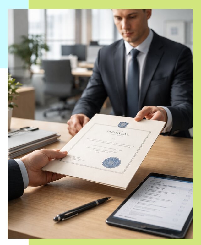 Сертификат ISO 30301 в Чернушке от 35546 р. | Алешин-Чрш - под ключ