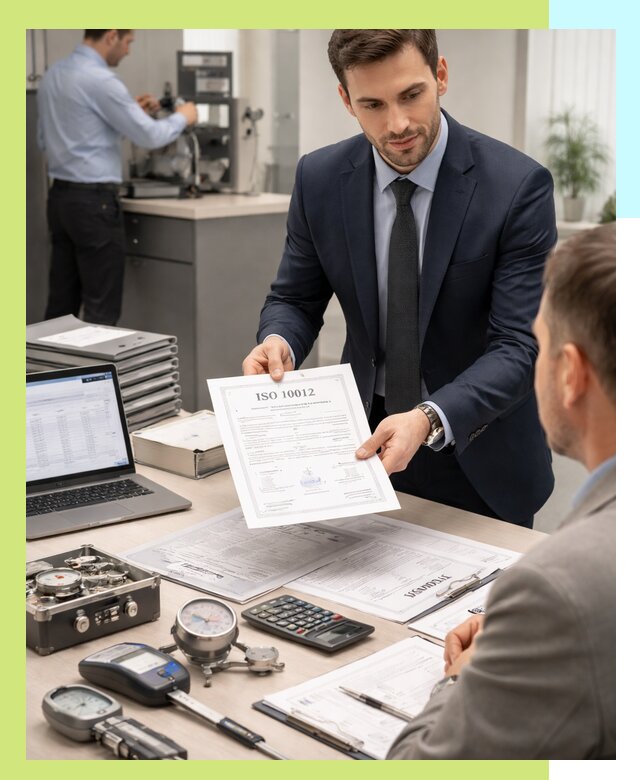 Выдача сертификата ISO 10012 по требованиям метрологии в Чернушке