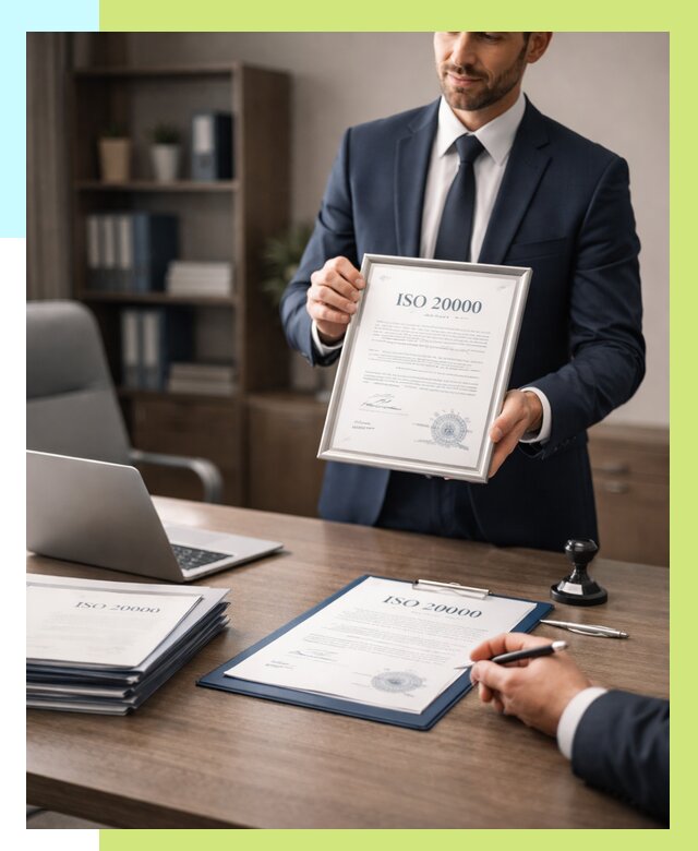 Сертификат ISO 20000 в Чернушке под ключ от 121872 р., Алешин-Чрш