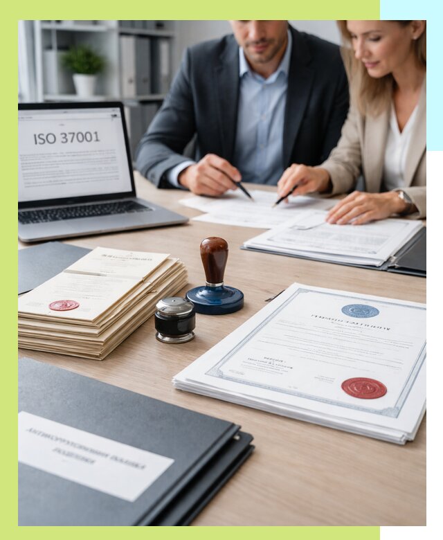 Получение сертификата ISO 37001 по системе борьбы с коррупцией в Чернушке